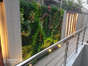 outdoor attractive wall design