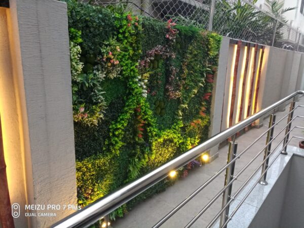 outdoor attractive wall design